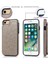 IPhone 6/6s Pu Deri Çift Düğmeler Için Kart Tutucu Kılıf ile Cüzdan (Yurt Dışından) 4