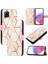 Samsung Galaxy Case Pu Deri Kickstand Mermer Desen Cüzdan Için Kılıf (Yurt Dışından) 5