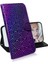 Google Piksel 8 Premium Pu Deri Glitter Renkli Standı Tutucu Için Kılıf (Yurt Dışından) 4