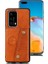 Huawei P40 Pro Kickstand Buit Için Cüzdan Kılıf Demir Cüzdan Kılıf Kartı (Yurt Dışından) 3