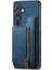 Samsung Galaxy S24 Artı Standı Fonksiyonu Vintage Fermuar Cüzdan Geri (Yurt Dışından) 4