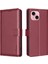 IPhone 14 Için Flip Case Artı Pu Deri Rfıd Engelleme Kart Tutucu Cüzdan (Yurt Dışından) 1