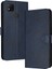 ile Xiaomi Redmi 9c Saf Renk Pu Deri Kickstand Için Flip Case (Yurt Dışından) 1