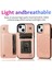 IPhone 14 Için Kart Tutucu Kılıf ile Cüzdan Çift Düğmeler Kabartmalı Mandala (Yurt Dışından) 4