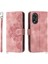 Oppo A38 4g Bileklik Darbeye Dayanıklı Kabartmalı Çoklu Kredi Için Flip Case (Yurt Dışından) 4
