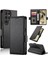 Samsung Galaxy S24 Ultra Günlük Kullanım Için Flip Case Kart Yuvaları Iş Çevirme (Yurt Dışından) 1