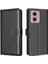 Motorola Moto G24 Için Flip Case Pu Deri Kart Tutucu Kickstand Manyetik (Yurt Dışından) 5