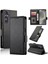 Samsung Galaxy S24 Kart Yuvaları Için Flip Case Iş Günlük Kullanım Cüzdan Flip (Yurt Dışından) 1