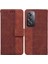 Oppo Oppo 12 Pro 5g Için Flip Case Premium Pu Deri Geometrik Kabartmalı (Yurt Dışından) 1
