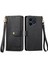 Realme Not Için Flip Case 50 Deri Kılıf Aşk Cüzdan Fermuar Darbeye (Yurt Dışından) 1