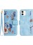 IPhone 12 Mini Manyetik Kapatma Kickstand Kart Tutucu Pu Için Cüzdan Kılıf (Yurt Dışından) 1