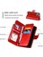 IPhone 15 Için Kılıf Pro Max Pu Deri 9 Kart Yuvaları Manyetik Cüzdan (Yurt Dışından) 2