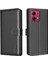 Motorola Moto G84 5g Kart Tutucu Kickstand Rfıd Engelleme Pu Için Flip Case (Yurt Dışından) 1