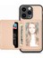 IPhone 15 Için Kılıf Pro Max Standı Fonksiyonu Manyetik Kart Tutucu Komple (Yurt Dışından) 1