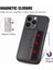 IPhone 15 Için Kılıf Pro Max Standı Fonksiyonu Manyetik Kart Tutucu Komple (Yurt Dışından) 2