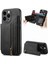 IPhone 15 Için Kılıf Pro Max Vintage Fermuar Cüzdan Standı Fonksiyonu Katlanabilir (Yurt Dışından) 1