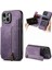 IPhone 15 Için Kılıf Katlanabilir Arka Kapak Vintage Fermuar Cüzdan Standı Fonksiyonu (Yurt Dışından) 1