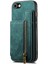 IPhone 7/8 Için Kılıf Vintage Fermuar Cüzdan Standı Fonksiyonu Katlanabilir Geri (Yurt Dışından) 4