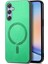 Samsung Galaxy A34 Hafif Ince Kablosuz Şarj Magsafe Araba (Yurt Dışından) 1