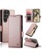 Samsung Galaxy S24 Ultra Günlük Kullanım Için Flip Case Kart Yuvaları Iş Çevirme (Yurt Dışından) 5