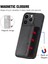 IPhone 14 Pro Rfıd Engelleme Manyetik Kart Tutucu Komple Kamera Için Kılıf (Yurt Dışından) 4