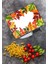 Renkli Yapraklar Cam Kesme Tahtası 25 35 cm 25 x 35 cm 2