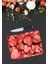 Pembe Yapraklar Cam Kesme Tahtası 25 x 35 cm 3