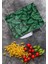Yeşil Yapraklar Cam Kesme Tahtası 25 x 35 cm 3
