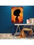 Afro Gündoğumu Kanvas Tablo - Afro, Afro Siluet, Afro, Gün Doğumu Zemin, 30X50 cm 3