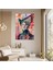 Graffiti Viktorya Dönemi Cam Sanatı - Klasisizm+Popart, Duvar Dekorasyonu, Klasisizm ile Pop Art'ı Birleştirmek, Ev Dekorasyonu, 30X45 3