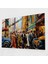 Harlem Glass Print - Retro Art Deco Cam Duvar Sanatı - Harlem, Ev Dekorasyonu, Cam Duvar Sanatı, Canlı Renkler, 45X30 1