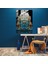 Maya Cam Baskı - Maya, Cam Sanatı, Maya Sembolü, Karmaşık Sanat Eseri, 30X45 3