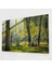Empresyonizm Cam Duvar Sanatı - Sessiz Park Pikniği - Empresyonizm, Empresyonizm, Park, Ev Dekorasyonu, 45X30 1