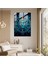 Modern Maya Füzyon Cam Baskı - Maya, Benzersiz Dekor, Modern Sanatsal Tarz, Miras ve Modernite Dengesi, 30X45 2