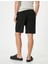 Slim Fit Şort Bermuda Beli Bağcıklı Cep Detaylı 4
