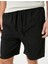 Slim Fit Şort Bermuda Beli Bağcıklı Cep Detaylı 5