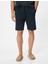 Slim Fit Şort Bermuda Beli Bağcıklı Cep Detaylı 3