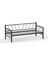 Glory Daybed Tek Kişilik Sedir Divan Metal Karyola 90 x 200 cm - Siyah 6