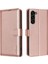 Samsung Galaxy S23 Için Flip Case Kart Tutucu Kickstand Pu Deri Manyetik (Yurt Dışından) 5