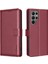 Samsung Galaxy S24 Ultra Manyetik Kart Tutucu Kickstand Pu Için Flip Case (Yurt Dışından) 1