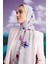 Çöl Çiçeği Gri Krep Ipek Şal 80X210 3
