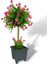 Bonsai Dekoratif Yapay Ağaç Pembe Mineli Bonzai 50*25CM 1