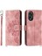 Oppo A38 4g Bileklik Darbeye Dayanıklı Kabartmalı Çoklu Kredi Için Flip Case (Yurt Dışından) 4