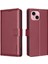 IPhone 14 Için Flip Case Artı Pu Deri Rfıd Engelleme Kart Tutucu Cüzdan (Yurt Dışından) 5