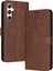 Kart ile Samsung Galaxy S24 Artı Pu Deri Kickstand Için Flip Case (Yurt Dışından) 1