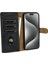 IPhone 15 Pro Için Flip Case Yan Cep Manyetik Kapatma Kart Yuvaları Anti (Yurt Dışından) 4