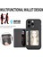 IPhone 15 Için Kılıf Pro Max Standı Fonksiyonu Manyetik Kart Tutucu Komple (Yurt Dışından) 5