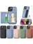 IPhone 14 Için Kılıf Rfıd Engelleme Manyetik Kart Tutucu Standı Fonksiyonu (Yurt Dışından) 2
