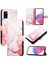 Samsung Galaxy A41 Pu Deri Mermer Desen Kickstand Cüzdan Için Kılıf (Yurt Dışından) 5