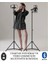 Siyah Bluetooth Kumandalı Tripod 2.1 Metre Metal Ring Lıght Lamba Ayağı 360 Döner Başlıklı Telefon 2